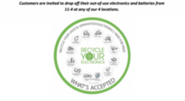 Organic Garage Electronic Waste Event 2019